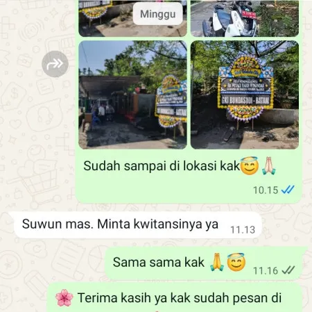 Pengiriman Papan Bunga Duka Gempol Banyusari